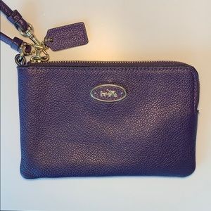 Small Coach Wristlet
